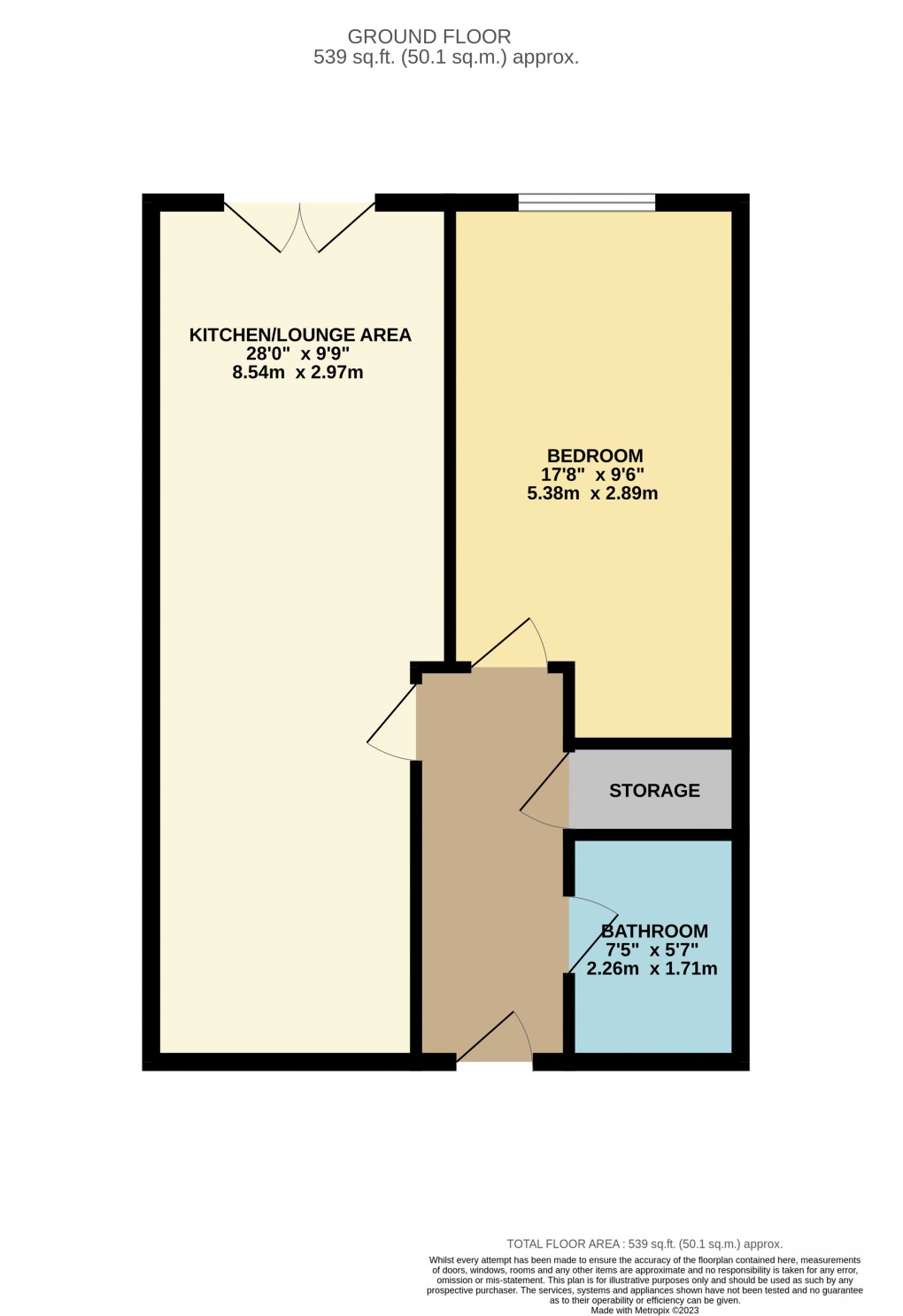 Floorplan for Luton, Bedfordshire