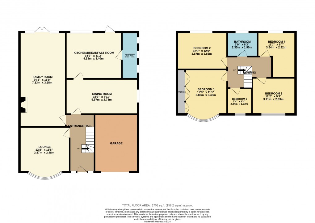 Floorplan for Luton, Bedfordshire