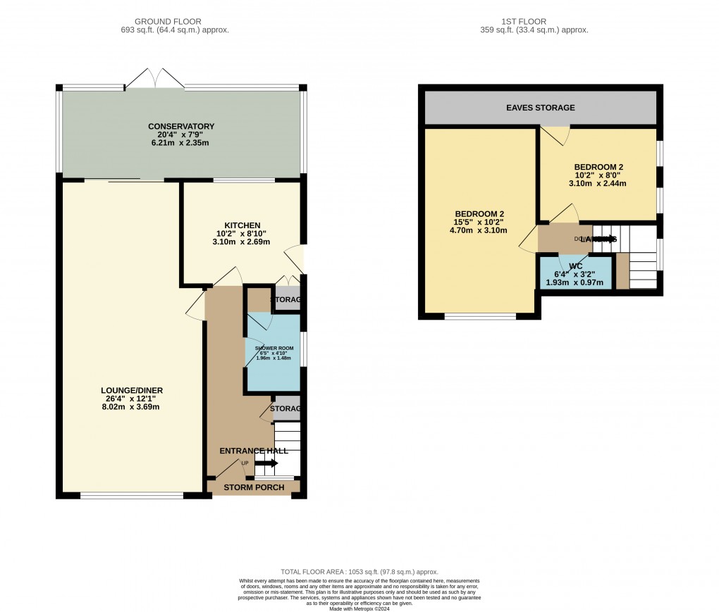 Floorplan for Luton, Bedfordshire