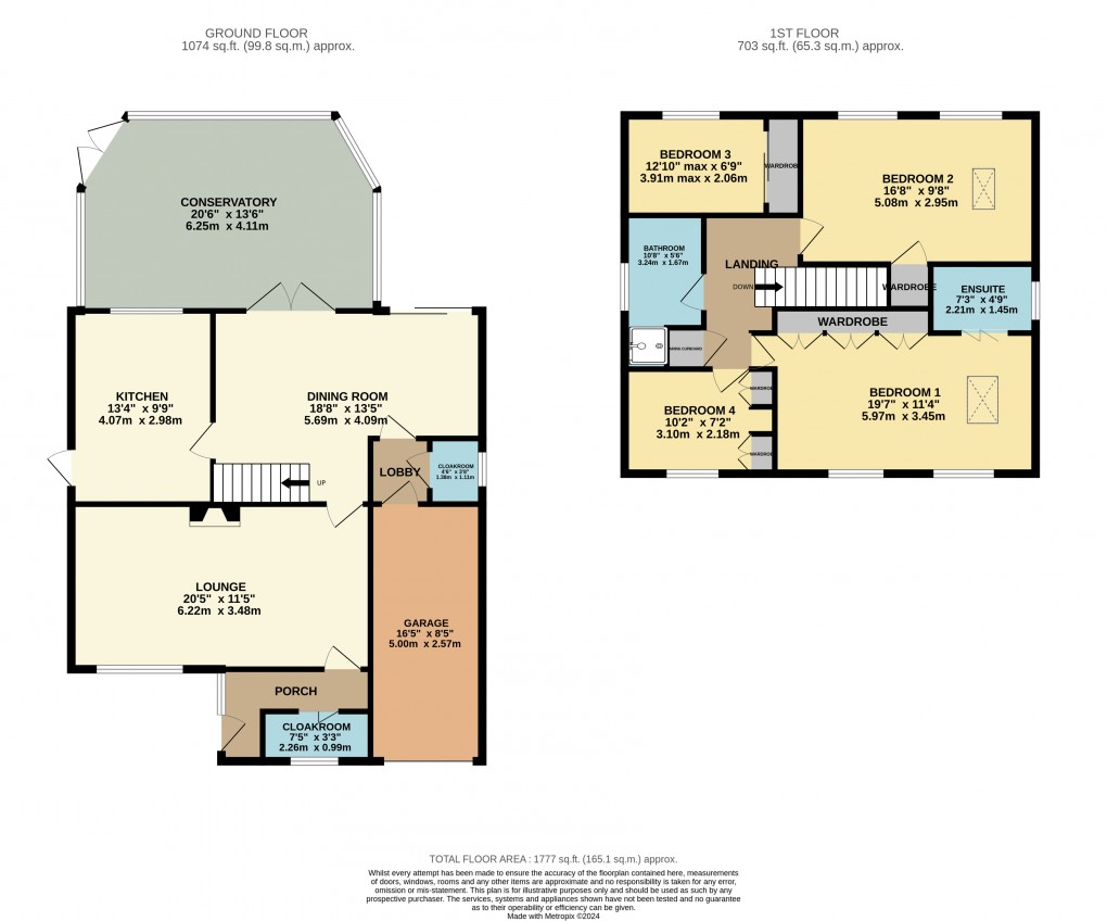 Floorplan for Luton