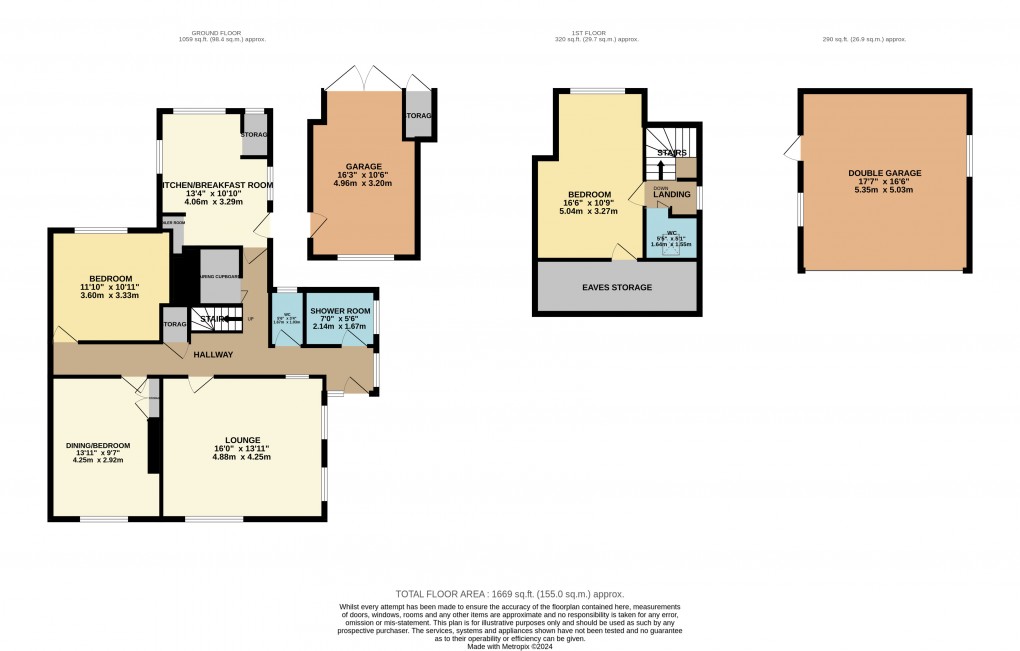 Floorplan for Luton, Bedfordshire