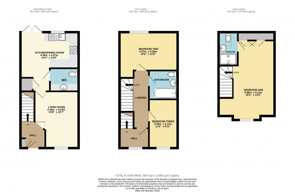 Floorplan for Newton Leys, Bletchley, Milton Keynes