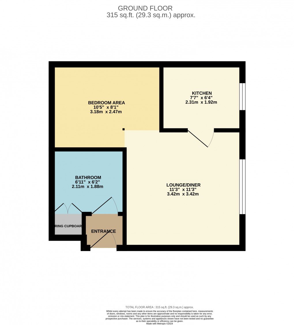 Floorplan for Luton, Bedfordshire