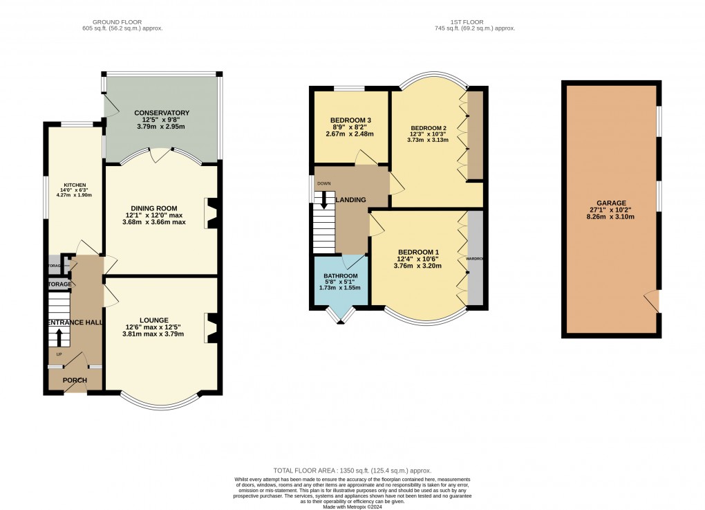 Floorplan for Luton