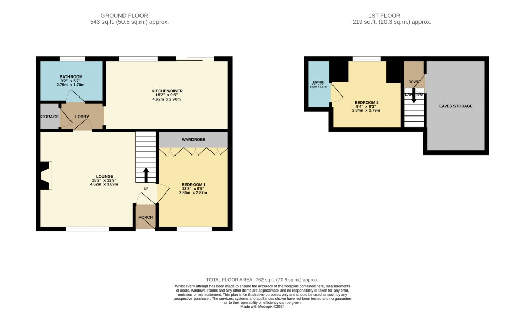 Floorplan for Luton, Bedfordshire