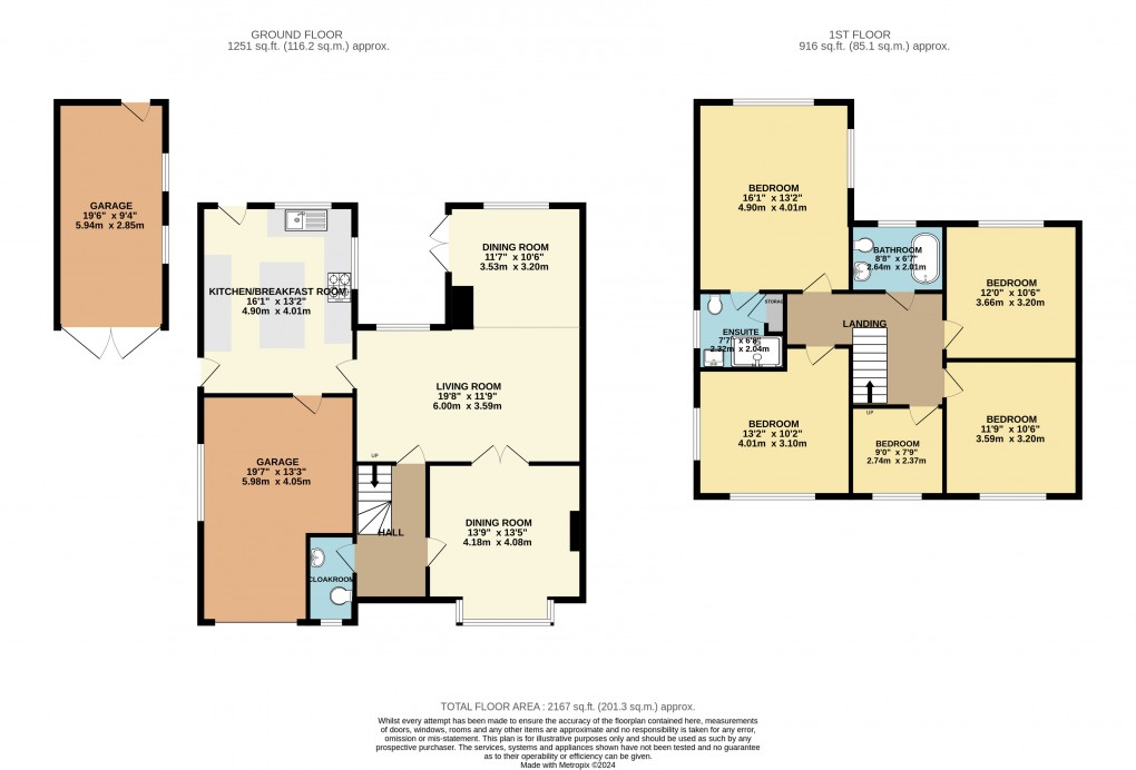 Floorplan for Luton, Bedfordshire