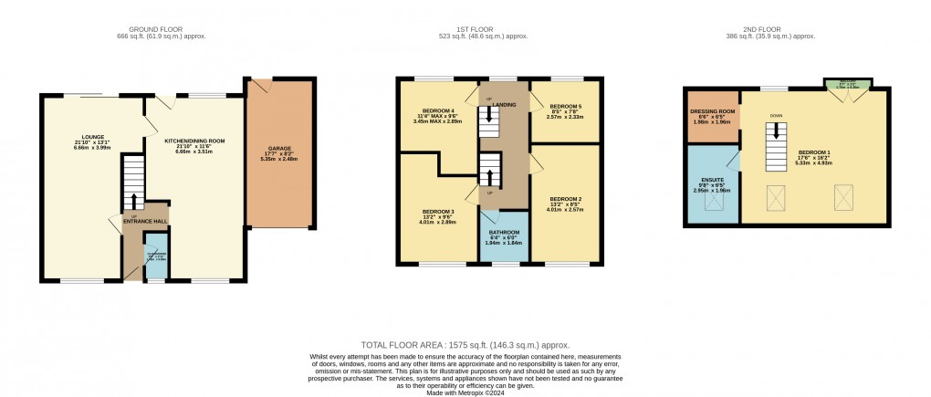 Floorplan for Luton, Bedfordshire