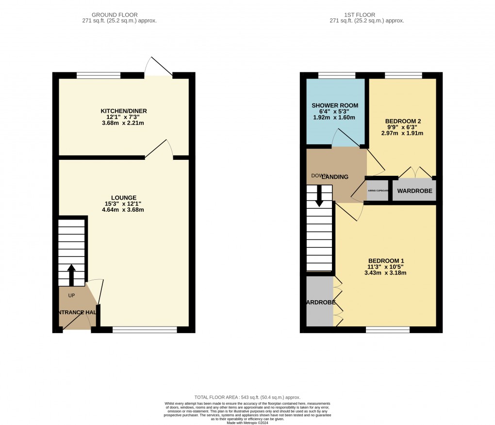 Floorplan for Luton, Bedfordshire