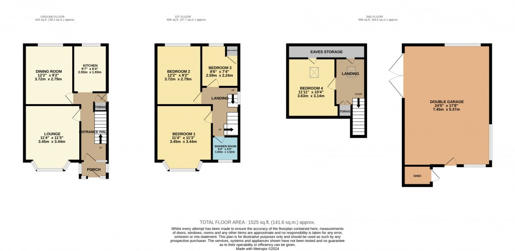 Floorplan for Luton, Bedfordshire