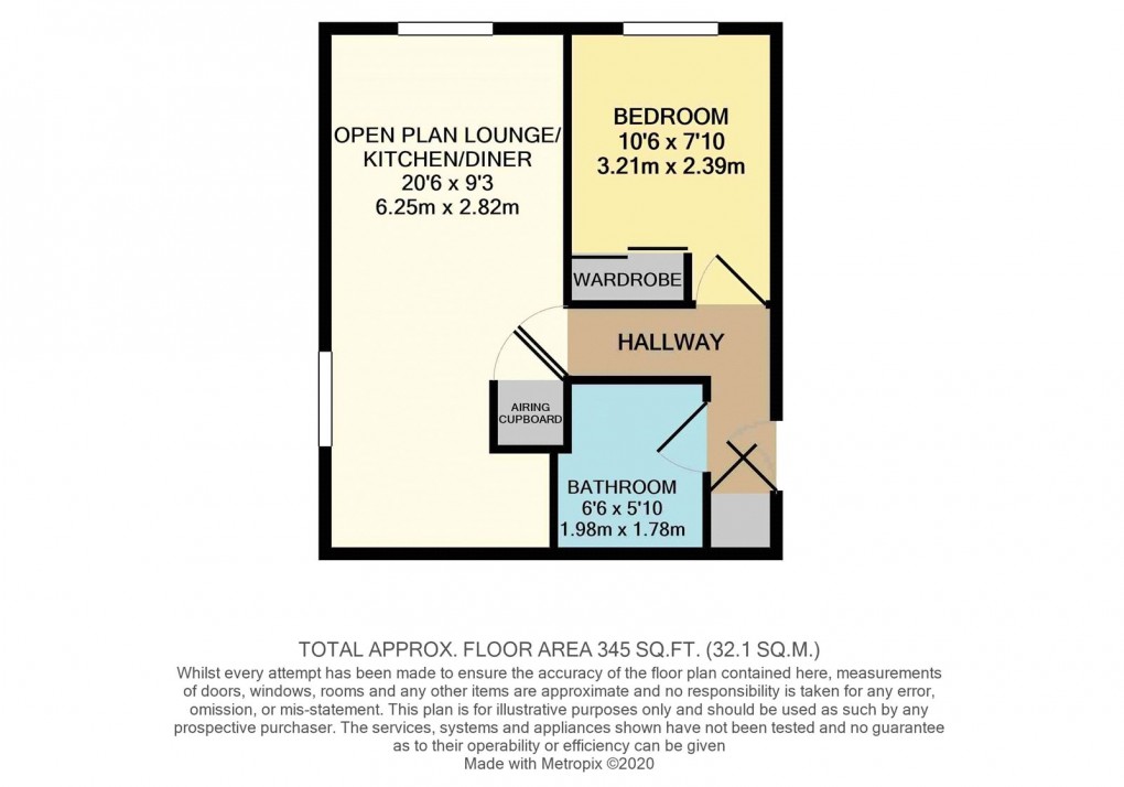 Floorplan for Houghton Regis, Dunstable, Bedfordshire