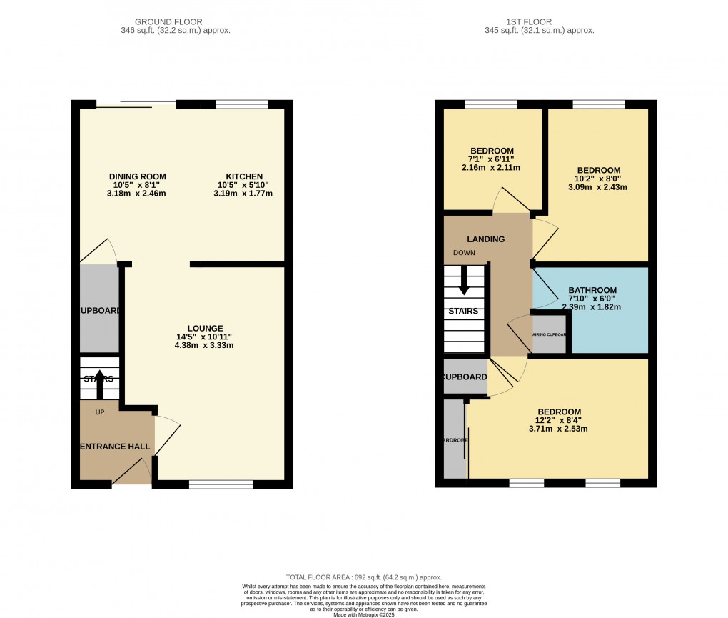 Floorplan for Houghton Regis, Dunstable, Bedfordshire