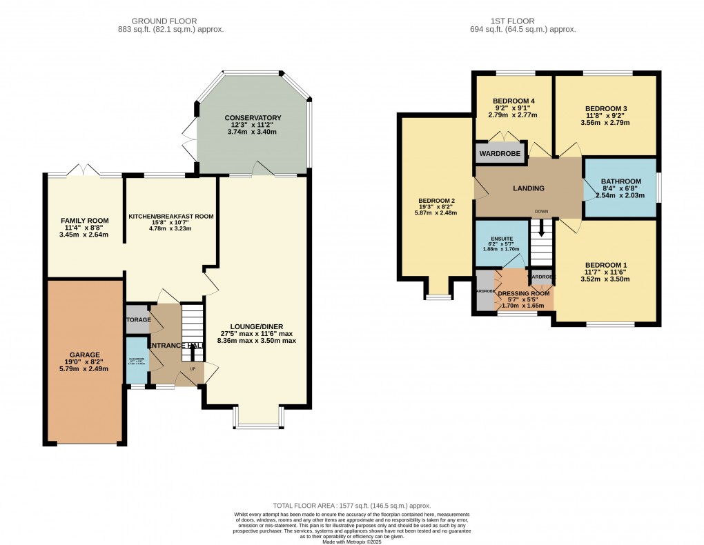 Floorplan for Luton, Bedfordshire