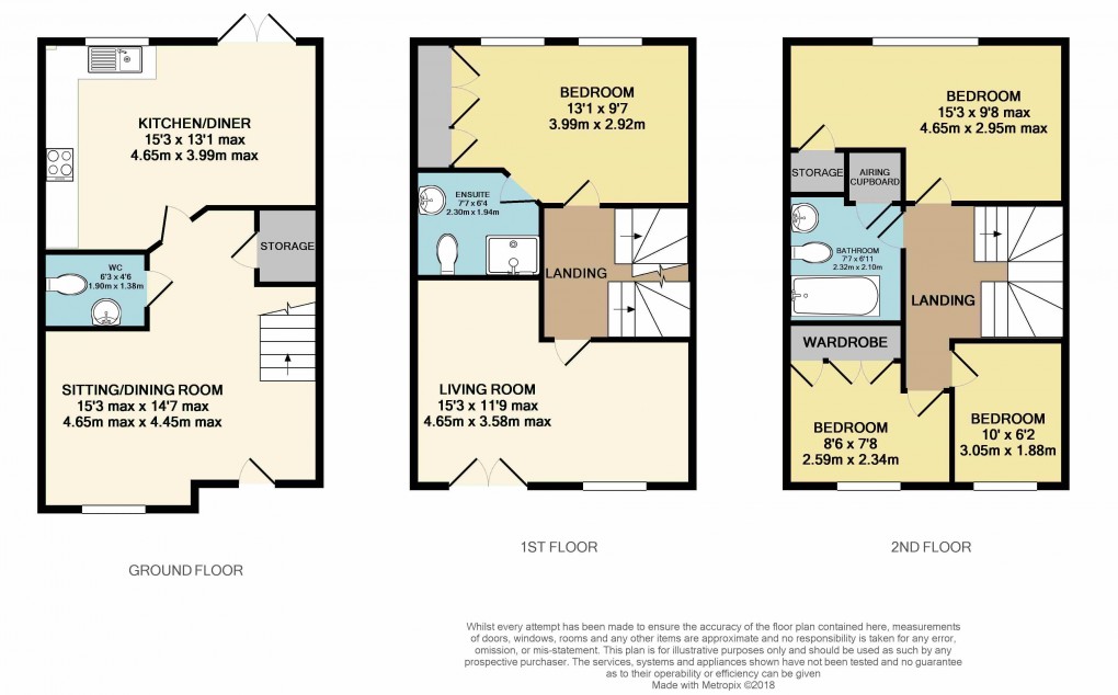 Floorplan for Oxley Park, Buckinghamshire, Milton Keynes