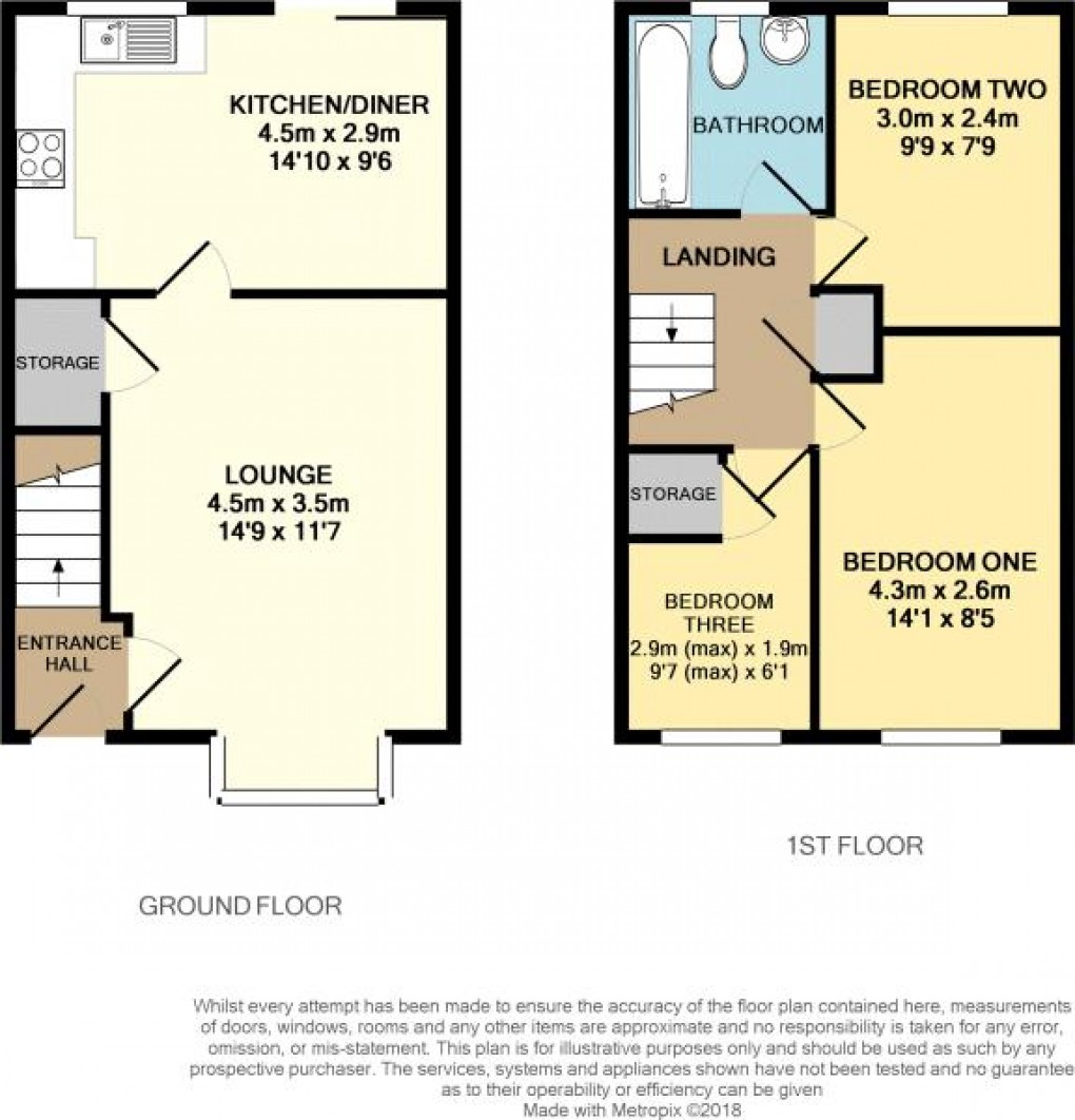 Floorplan for Wavendon Gate, Buckinghamshire