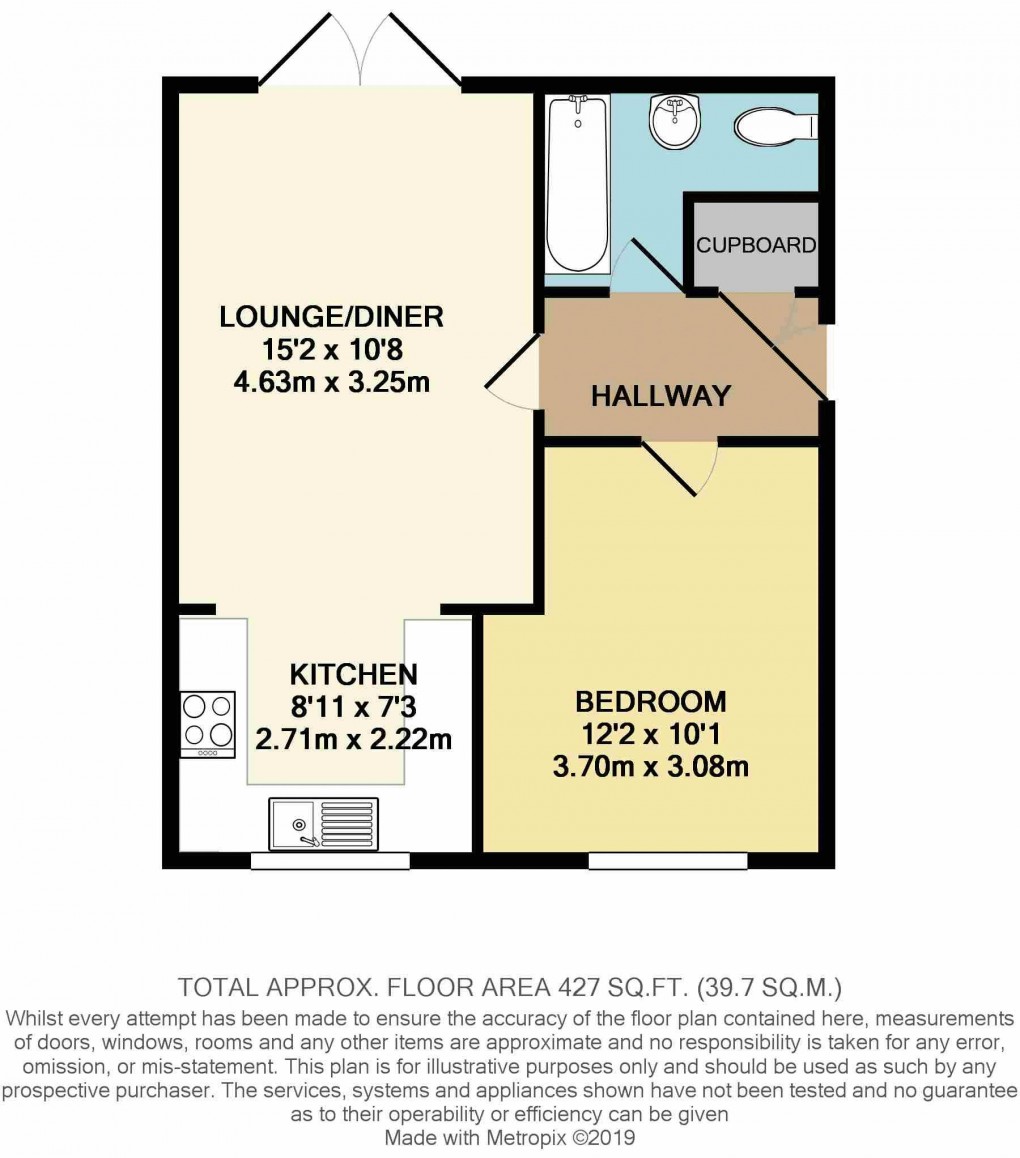 Floorplan for Broughton, Milton Keynes, Buckinghamshire