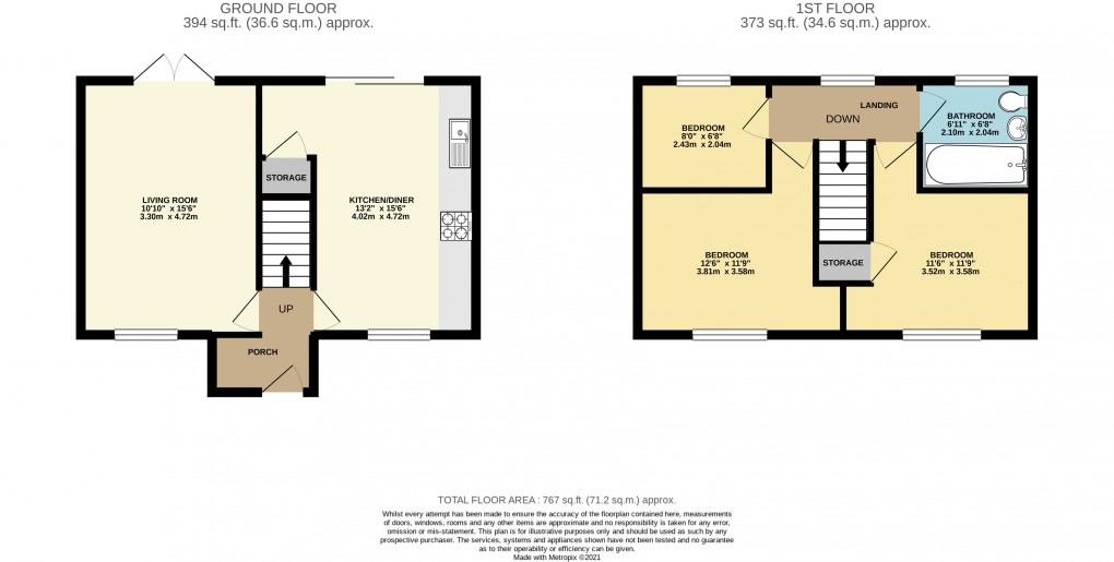 Floorplan for Emerson Valley, Milton Keynes