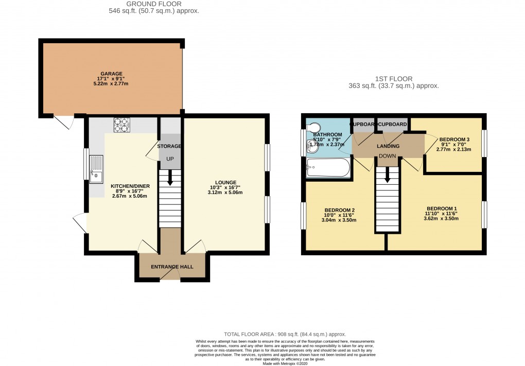 Floorplan for Loughton, Milton Keynes