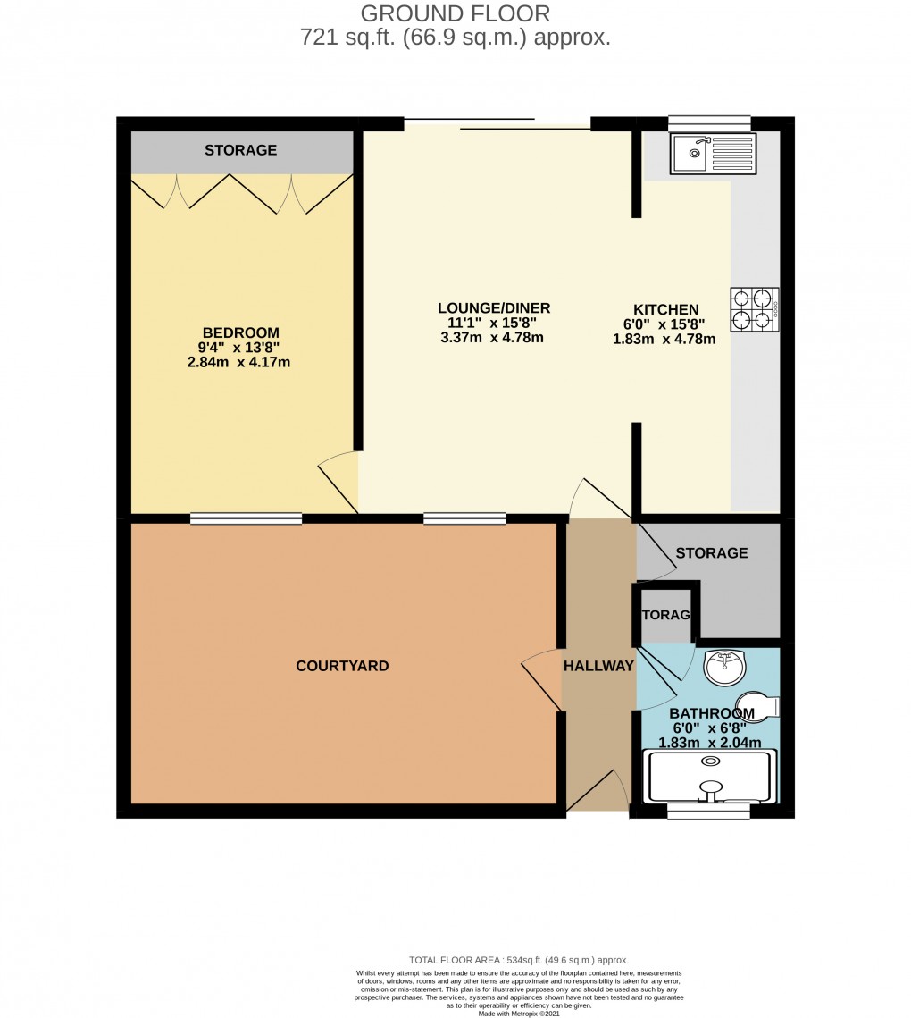 Floorplan for Beanhill, Milton Keynes