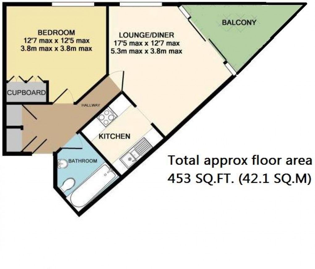 Floorplan for Milton Keynes