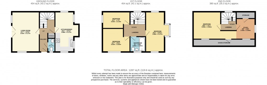 Floorplan for Tattenhoe, Milton Keynes, Buckinghamshire