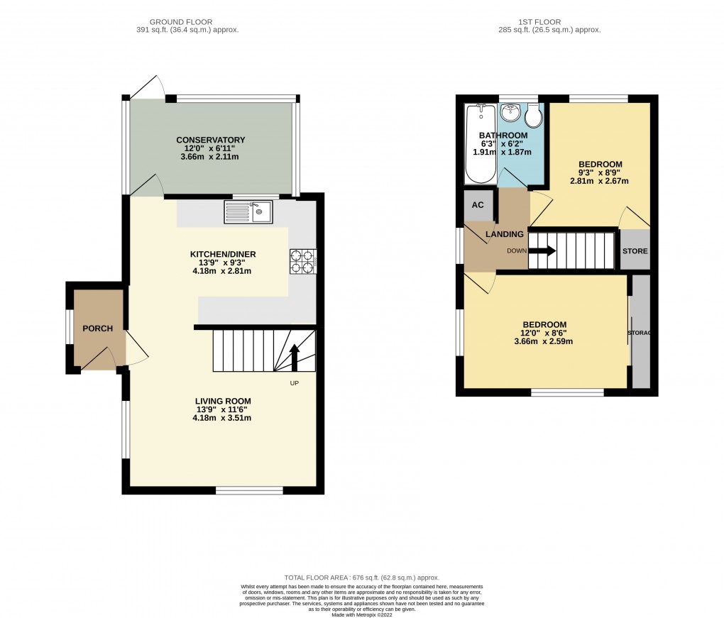 Floorplan for Bradville, Milton Keynes, Buckinghamshire