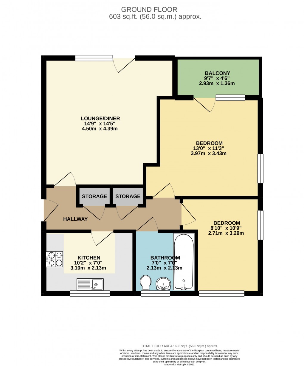 Floorplan for Fairfields