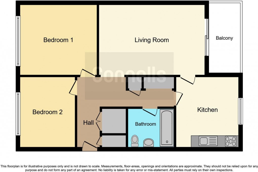 Floorplan for Conniburrow, Milton Keynes, Buckinghamshire