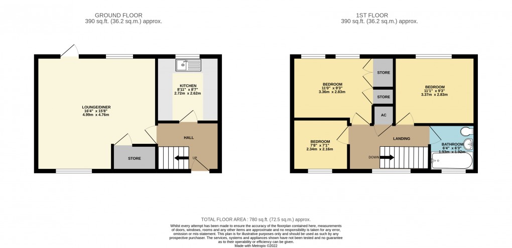 Floorplan for Great Holm, Milton Keynes, Buckinghamshire