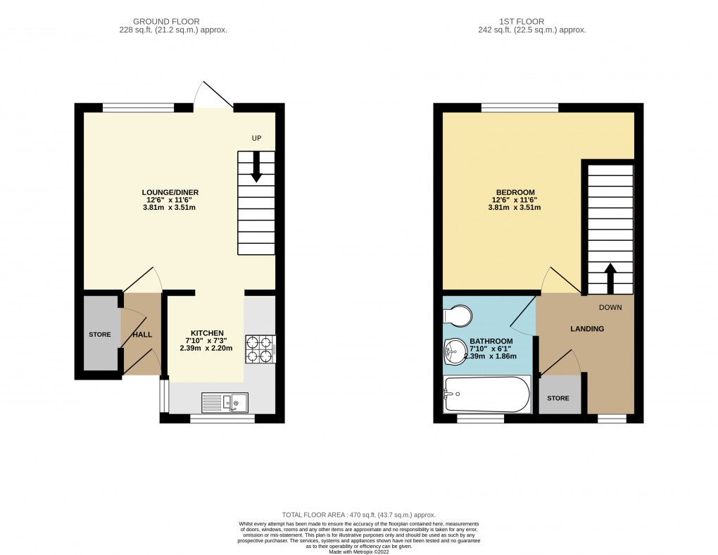 Floorplan for Browns Wood, Milton Keynes, Buckinghamshire