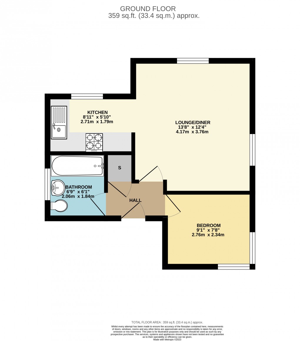 Floorplan for Browns Wood, Milton Keynes, Buckinghamshire