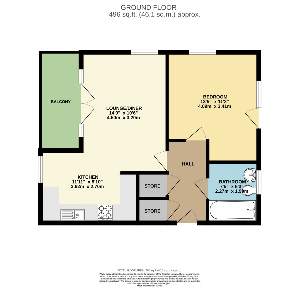 Floorplan for Whitehouse, Milton Keynes, Buckinghamshire