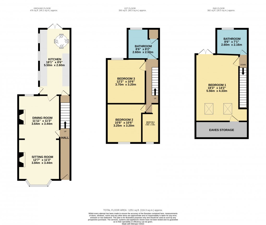 Floorplan for Newport Pagnell, Buckinghamshire, Bucks