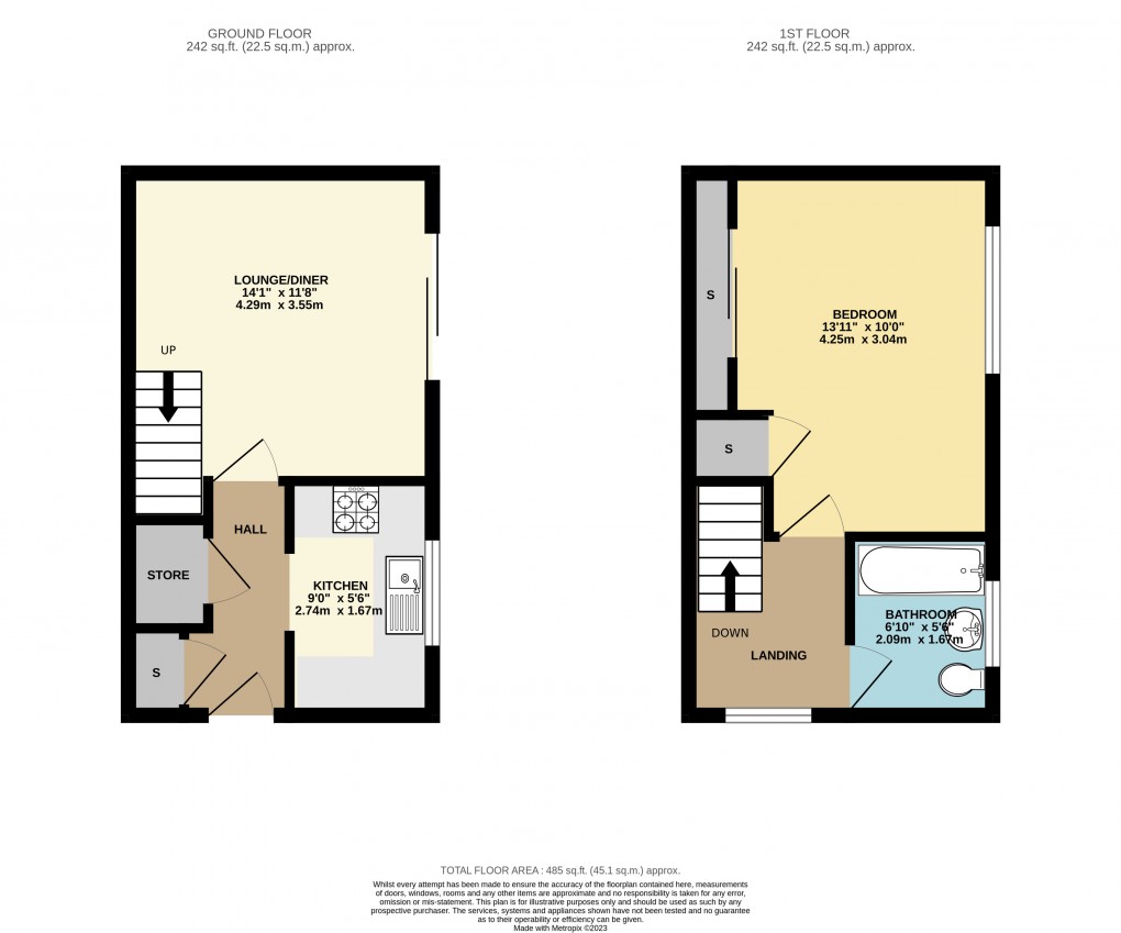 Floorplan for Emerson Valley, Milton Keynes, Buckinghamshire