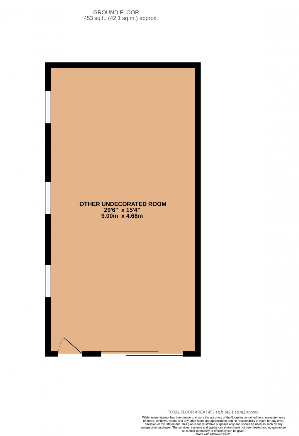 Floorplan for Wolverton, Milton Keynes, Buckinghamshire