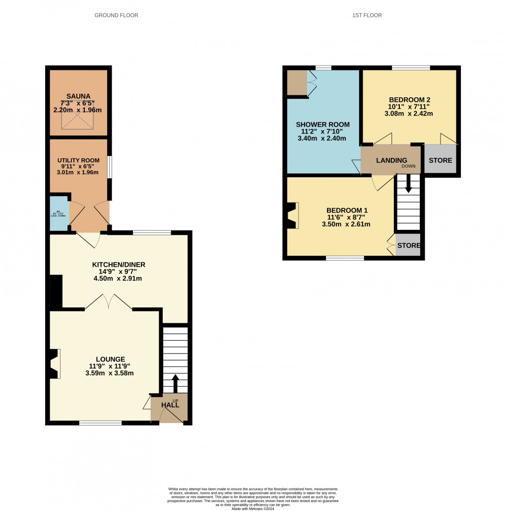 Floorplan for Stoke Goldington, Newport Pagnell, Bucks