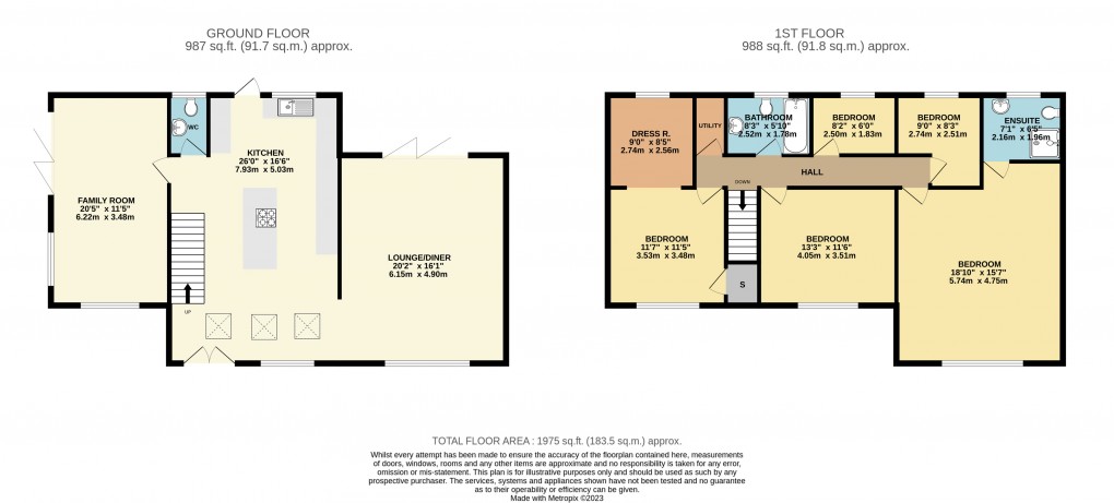 Floorplan for Heelands, Milton Keynes, Buckinghamshire