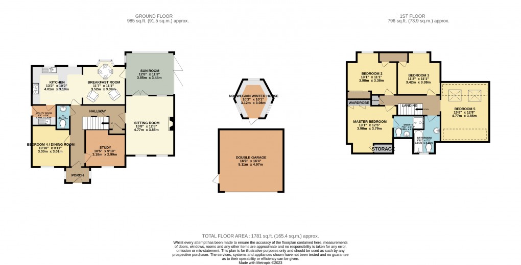 Floorplan for Newport Pagnell, Milton Keynes, Bucks