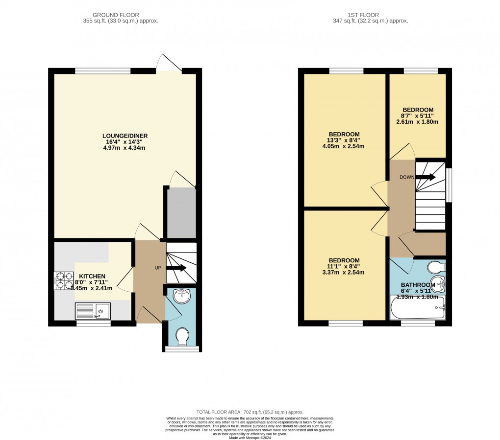 Floorplan for Heelands, Milton Keynes, Buckinghamshire