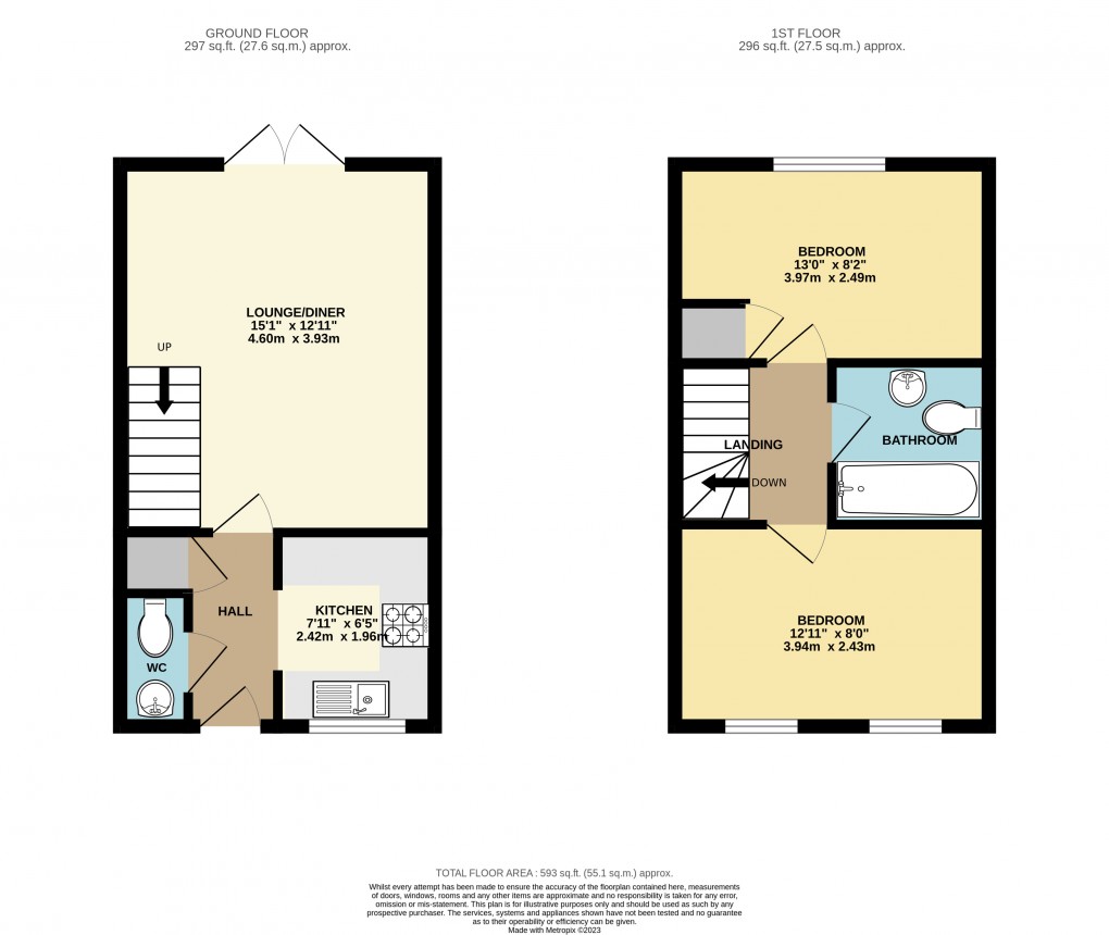 Floorplan for Wolverton, Milton Keynes, Buckinghamshire