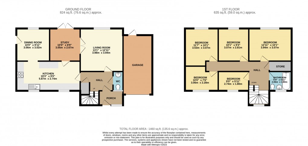 Floorplan for Heelands, Milton Keynes, Buckinghamshire