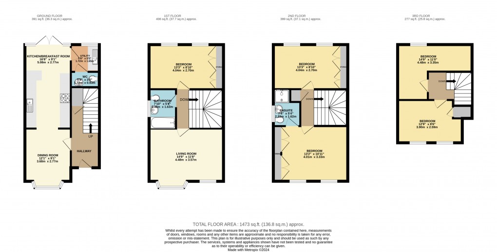 Floorplan for Tattenhoe, Milton Keynes