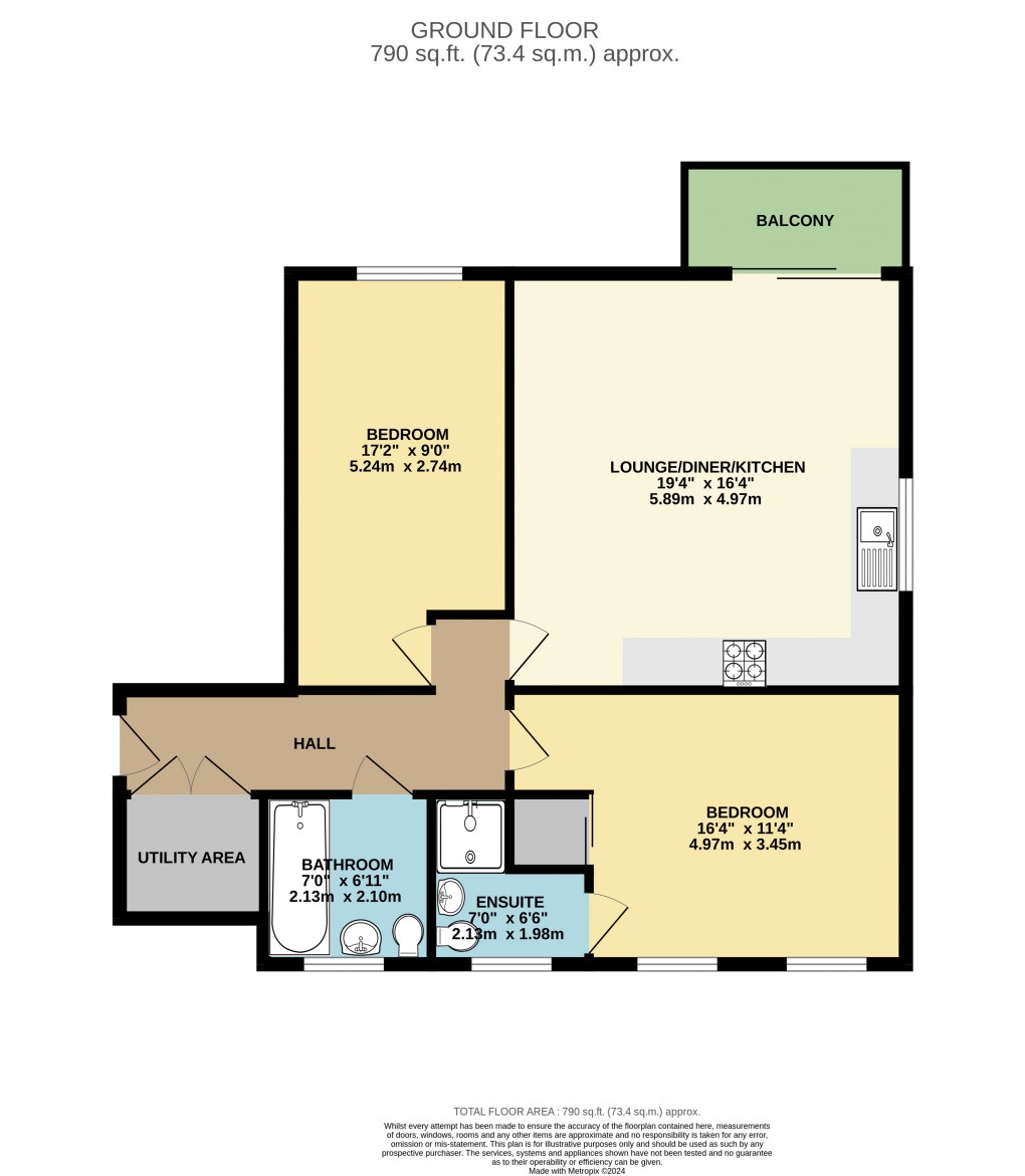 Floorplan for Brooklands, Milton Keynes, Buckinghamshire