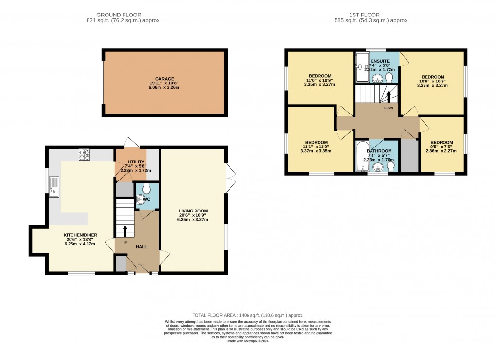 Floorplan for Glebe Farm, Milton Keynes, Buckinghamshire