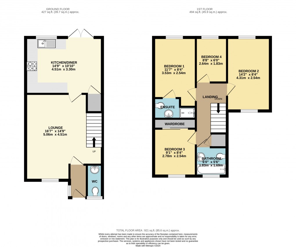 Floorplan for Wolverton, Milton Keynes