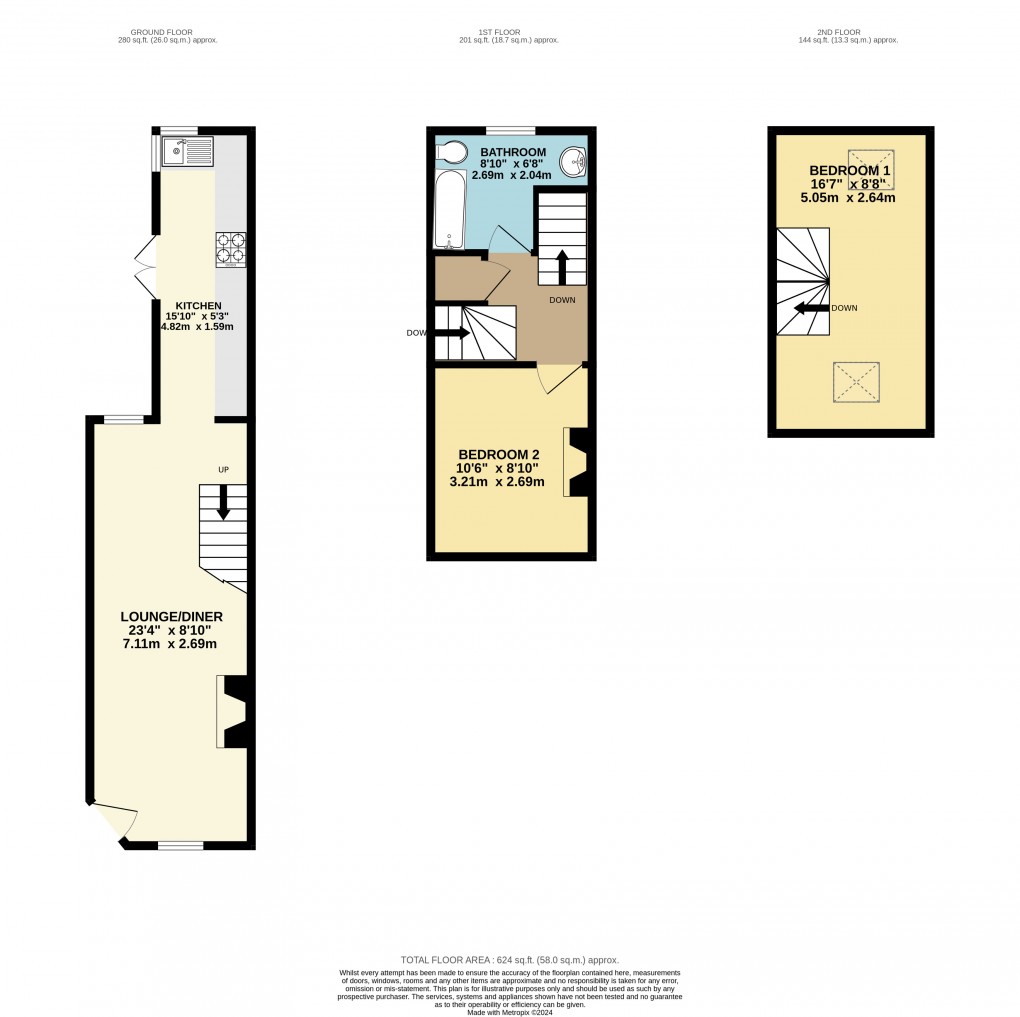 Floorplan for Hanslope, Milton Keynes, Bucks