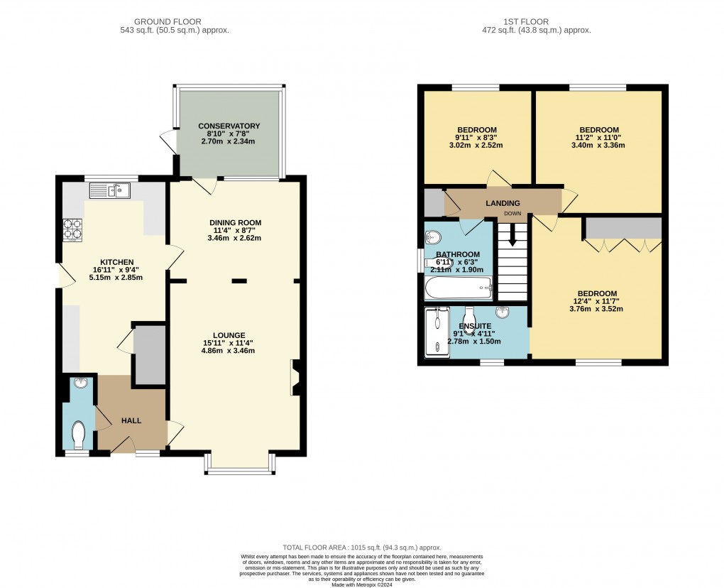 Floorplan for Bradwell Common, Milton Keynes