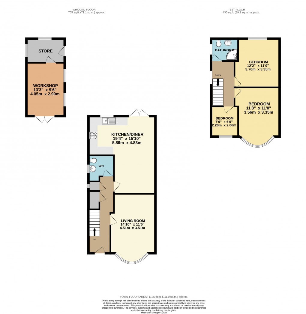 Floorplan for Wolverton, Milton Keynes, Buckinghamshire