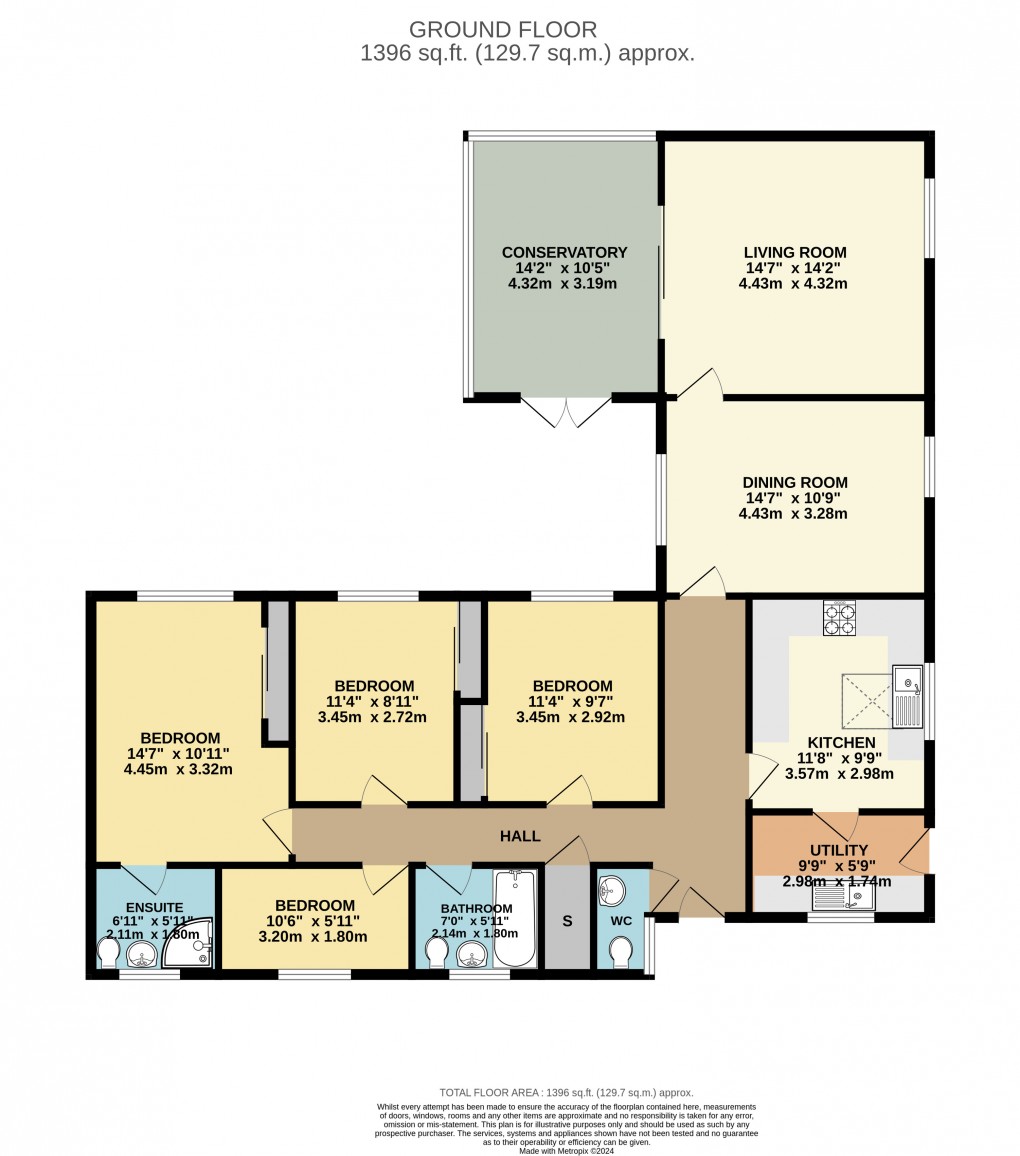 Floorplan for Bradwell Village, Milton Keynes, Buckinghamshire