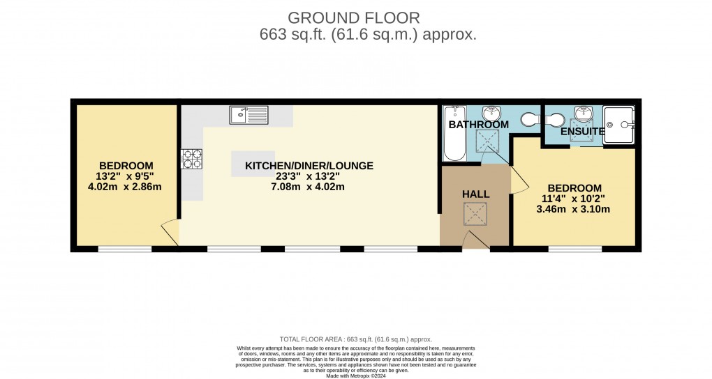 Floorplan for Walton Road, Milton Keynes Village