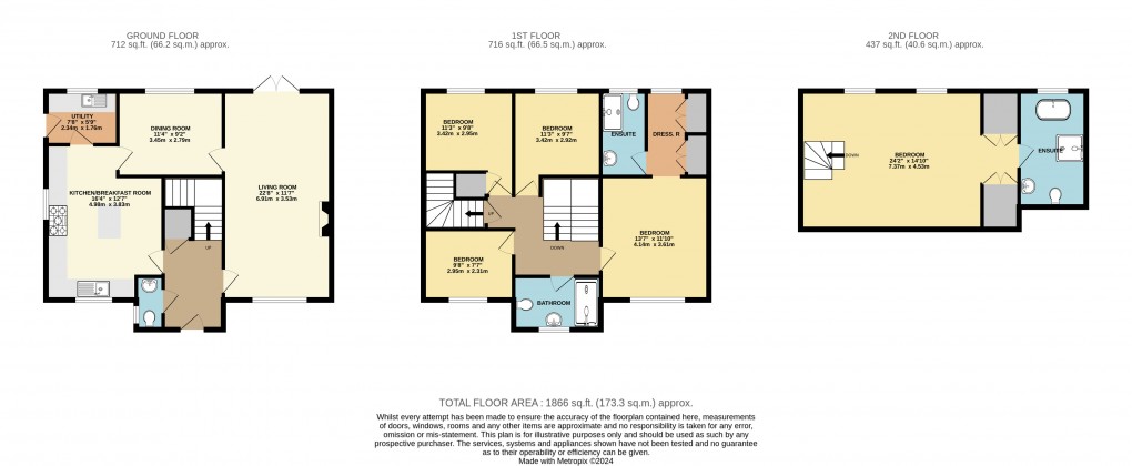 Floorplan for Tattenhoe, Milton Keynes, Buckinghamshire